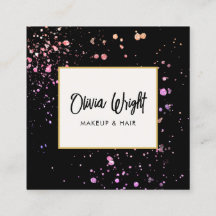 Script de Assinatura do Artista de Makeup-Pink Spl