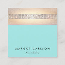 Sequência de Trendências Douradas e Turquesa de St