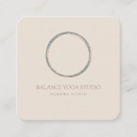 Símbolo Círculo da Vida Yoga Nome Personalizado