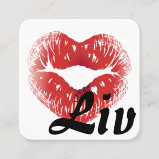 Cartão De Visita Quadrado Simplificar