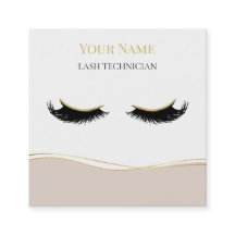 Técnico de Cílios QR code de Luxo