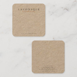 Cartão De Visita Quadrado Tela de Joias | Jogo | Kraft