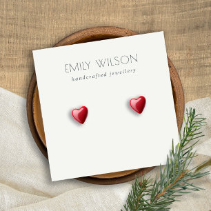 Cartão De Visita Quadrado Tela Mínima Simples Preta E Branca