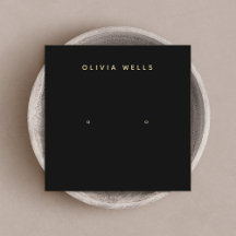 Tela Simples Moderna Elegante Quadrado de Orelha P