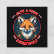 Tenha um Natal Foxy