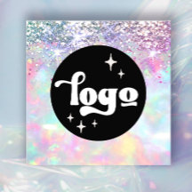 textura opal do logotipo