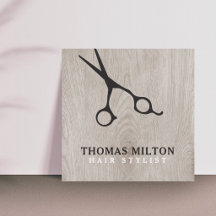 Tijera Preta de Madeira Elegante e Moderna para Ca