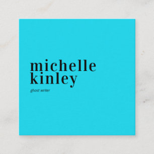 Cartão De Visita Quadrado Trendy moderna rede elegante profissional