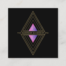 *~* Triângulos Pretos Dourados Alquimia Geométrica