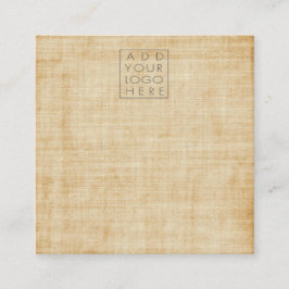 Cartão De Visita Quadrado Vintage Earrings Backing Cards Add Your Own Logo