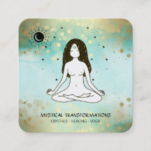 *~* Yoga Goddese Celestial Moon Magic Teal Boho