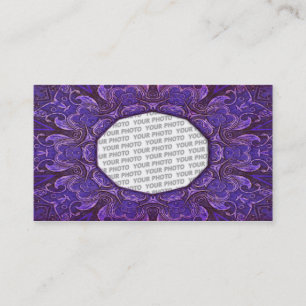 Cartão De Visita Quadro ART - coruja celta