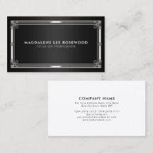 Quadro Branco Deco de Arte Elegante em Preto