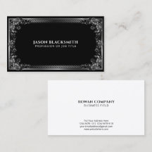 Quadro de Prata Regal Luxurioso a Preto