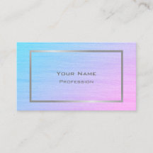 Quadro de Prata Texturizado com Gradação Cor-de-Ro