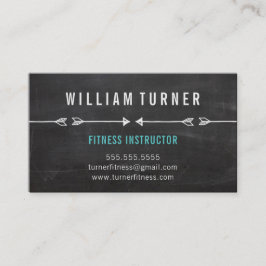 Cartão De Visita Quadro de tendências simples de esboço da SETA MOD