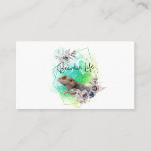 Cartão De Visita Quadro Geométrico do Dragão