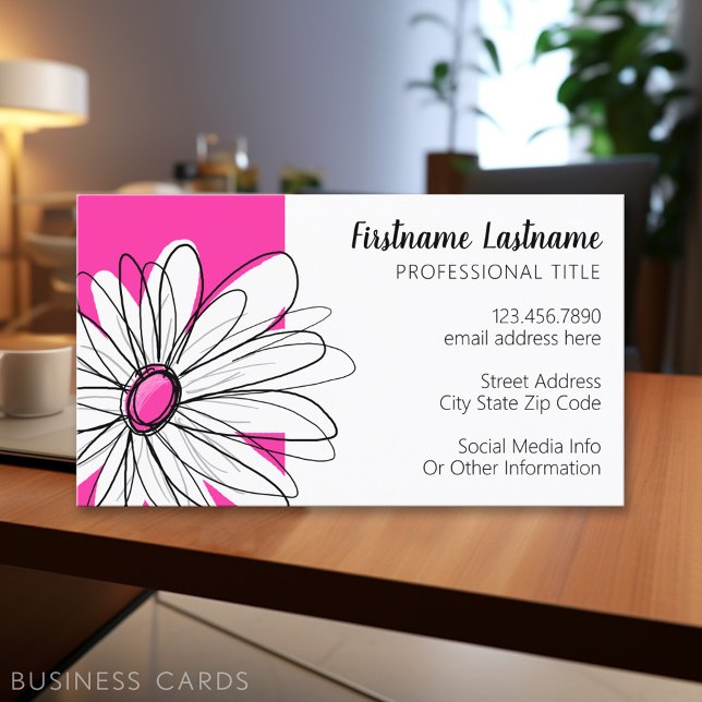 Cartão De Visita Quaresma Whimsical com fonte de Script Moderno - r (Personalized Printed Business Cards)