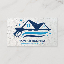 Cartão De Visita Quedas de água de lavagem de energia por pressão