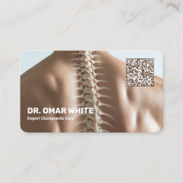 Cartão De Visita Quirprática terapêutica física quiraquiana QR