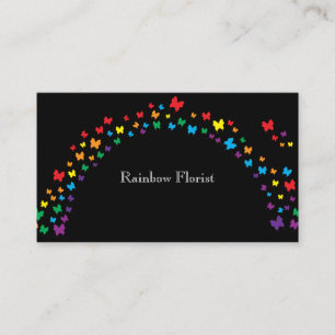 Cartão De Visita Rainbow Florist