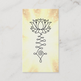 Cartão De Visita *~* Rainbow Sparkle Reiki Energy Healing Lotus