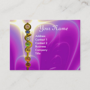 CARTÃO DE VISITA RAIO DE ASCLEPIUS,7 CHAKRAS,YOGA,ENERGIA ESPIRITUA
