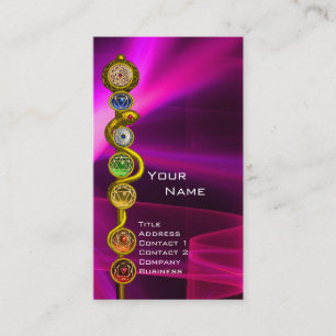 CARTÃO DE VISITA RAIO DE ASCLEPIUS,7 CHAKRAS,YOGA,ENERGIA ESPIRITUA