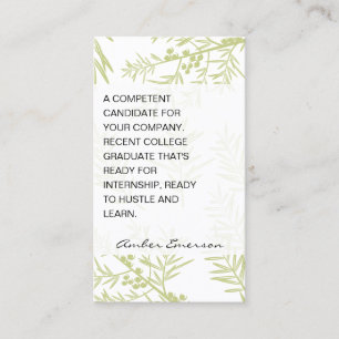 Cartão De Visita Ramais de Juniper