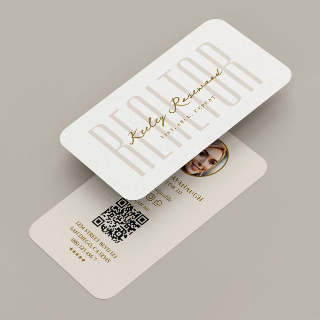 Cartão De Visita Real Estate Mortgage Realtor Sand Professional (Real Estate Mortgage Realtor Sand Professional Business Card
)