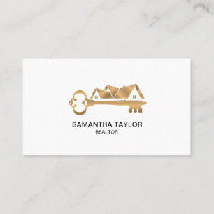 Cartão De Visita Real Estate Professional Adicionar Foto e Logotipo