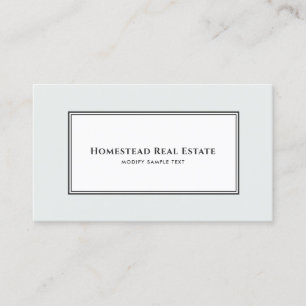 Cartão De Visita Real Estate Professional Adicionar Foto e Logotipo