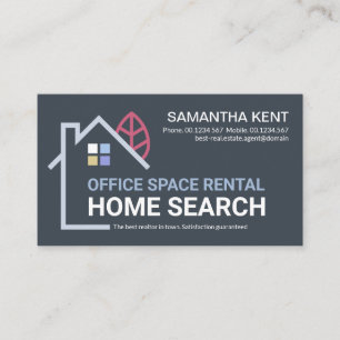 Cartão De Visita Realce de Paisagem de Criação Criativa