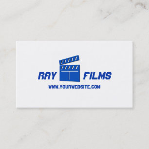 Cartão De Visita Realizador de Filme Diretor Produtor