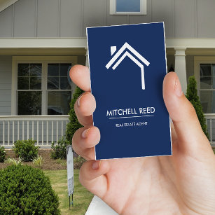 Cartão De Visita Realtor Business Card   Real Estate Agent Business