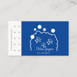 Cartão De Visita Recompensa do Logotipo de Espuma do Aparador Geomé