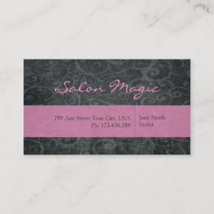 Cartão De Visita Redemoinhos e fita