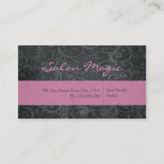 Cartão De Visita Redemoinhos e fita