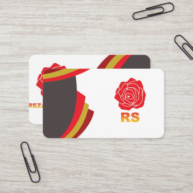 Cartão de visita redondo (Frente/Verso In Situ)