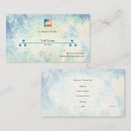 Cartão de visita refinado com QR - Legal cambriano