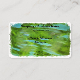 Cartão De Visita Reflexões Da Grua Do Rio 0335