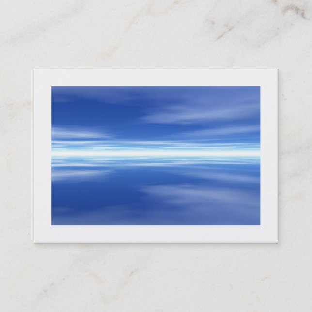 Cartão De Visita Reflexões (delimitadas) (Frente)