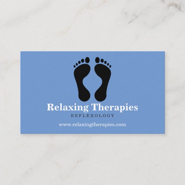 Cartão De Visita Reflexologia (Frente)