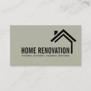 Cartão De Visita Reforma de Casa Residencial Remodelagem Construção