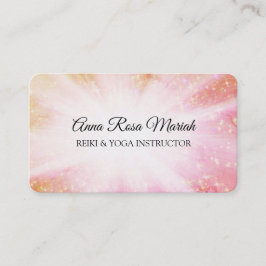 Cartão De Visita *~* Reiki Energy Healing Bursts - Rays Sparkle
