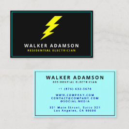 Cartão De Visita Relâmpago Eletrônico Profissional Handyman