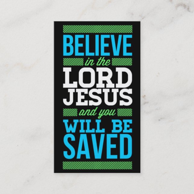 Cartão De Visita Religião Religião Cristão Pastor Cristianismo (Frente)