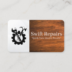 Cartão De Visita Reparar Ferramentas de Reparo de Hardware de Renov