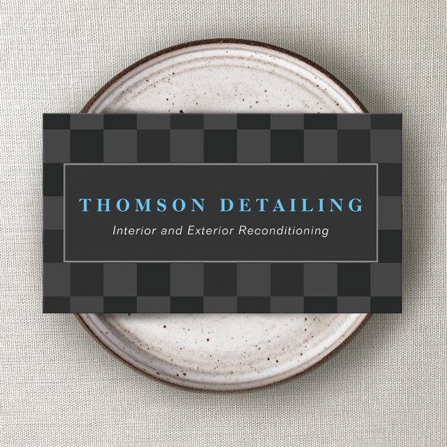 Cartão De Visita Reparo Automático de Detalhador e Corpo Automático (Criador carregado)