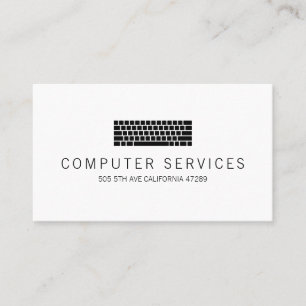 Cartão De Visita Reparo de computadores, tecnologia,